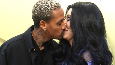 cher and ae kiss