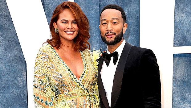 Chrissy Teigen & John Legend At Vanity Fair Oscar Party 2023: Photos