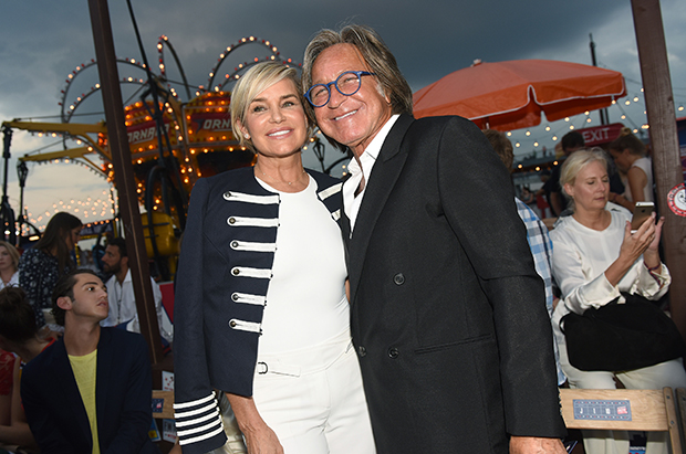 Yolanda and Mohamed Hadid