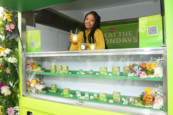 Halle Bailey Celebrates The First Day Of Spring With ZYRTEC