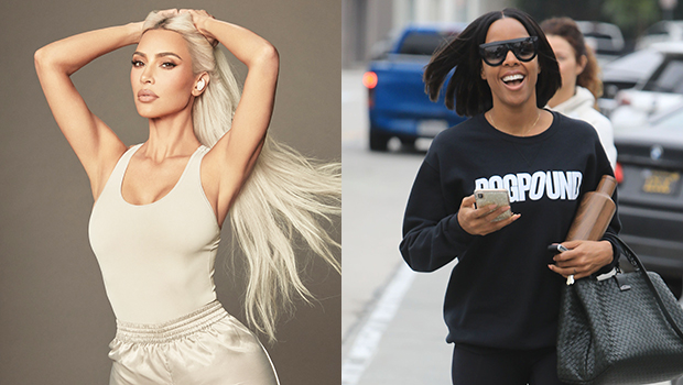 Kim Kardashian & Kelly Rowland Work Out Together In New Pics