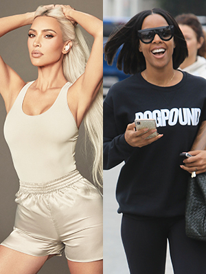 Kim Kardashian & Kelly Rowland Work Out Together In New Pics