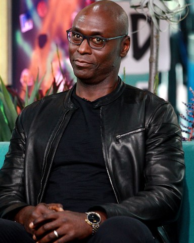 Lance Reddick inside for AOL Build Series Celebrity Candids - THU, AOL Build Series, New York, NY May 9, 2019. Photo By: Steve Mack/Everett Collection