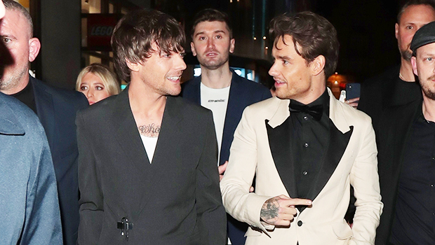 One Direction’s Louis Tomlinson and Liam Payne attend the Louis: Photos documentary premiere.