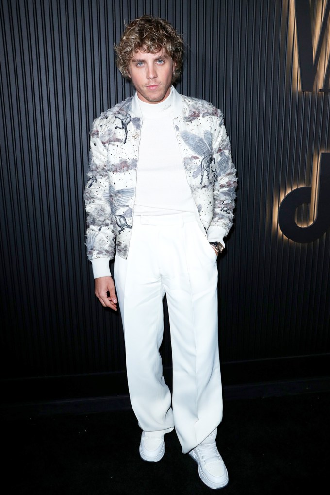 Lukas Gage at a Vanity Fair event