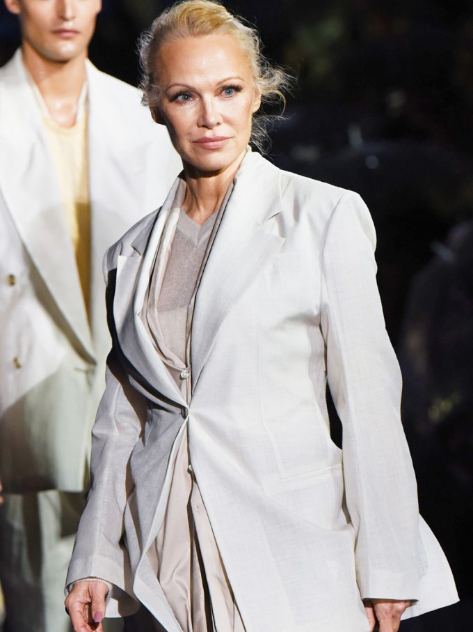 Hugo Boss Fashion Show: Pamela Anderson & More