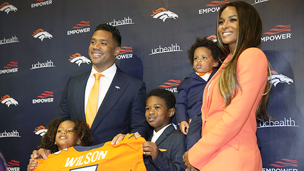 Rusell Wilson, Ciara, and family