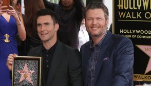 Adam Levine and Blake Shelton
