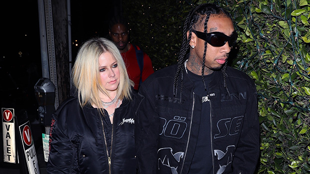 Tyga Gifts Avril Lavigne With Custom $80K Diamond Chain With Her Name 3 Weeks Into Dating