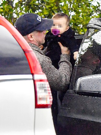 EXCLUSIVE: Macaulay Culkin & Brenda Song were spotted out for the first time since welcoming their 'secret' second baby boy named Carson in Los Angeles, CA. The two lovebirds were spotted out with their two boys, Dakota, & newborn Carson, as they met with Brenda's parents and family for lunch at Hugo's Mexican Restaurant in Los Angeles, CA. **SPECIAL INSTRUCTIONS*** Please pixelate children's faces before publication.***. 30 Mar 2023 Pictured: Macaulay Culkin & Brenda Song. Photo credit: @CelebCandidly / MEGA TheMegaAgency.com +1 888 505 6342 (Mega Agency TagID: MEGA963857_001.jpg) [Photo via Mega Agency]