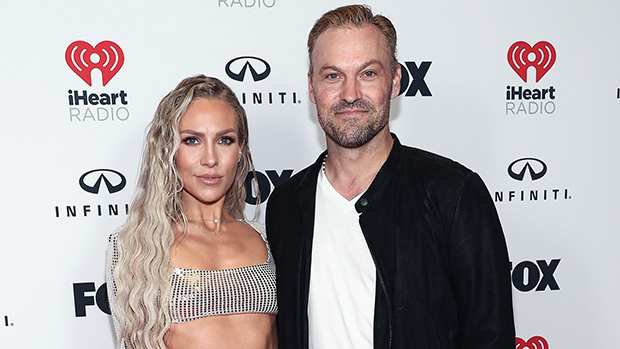 Brian Austin Green Shows Off Blonde Hair Makeover At iHeart Awards With Sharna Burgess