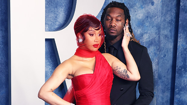 cardi b makes out with offset on red carpet ss ftr