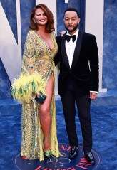 Chrissy Teigen and John Legend
Vanity Fair Oscar Party, Arrivals, Los Angeles, California, USA - 12 Mar 2023