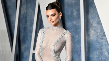 Emily Ratajkowski's Sheer Dress At Oscars After Party: Photos – Hollywood  Life