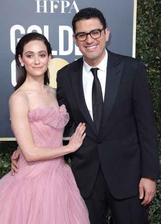 Emmy Rossum and Sam Esmail
76th Annual Golden Globe Awards, Arrivals, Los Angeles, USA - 06 Jan 2019