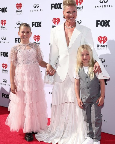 Pink and family
iHeartRadio Music Awards, Arrivals, Los Angeles, California, USA - 27 Mar 2023