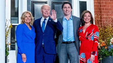 Joe & Jill Biden & Justin & Sophie Trudeau Pose Before Canada Dinner – Hollywood Life