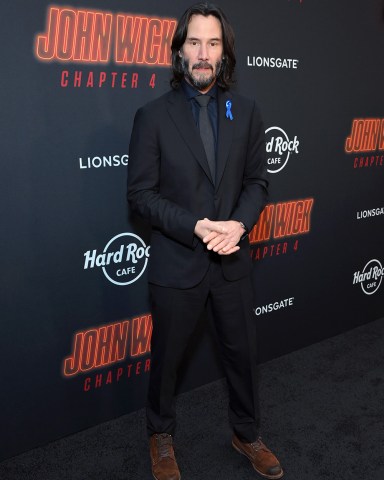 Keanu Reeves, Executive Producer
Lionsgate's 'John Wick: Chapter 4' film premiere, Los Angeles, California, USA - 20 Mar 2023