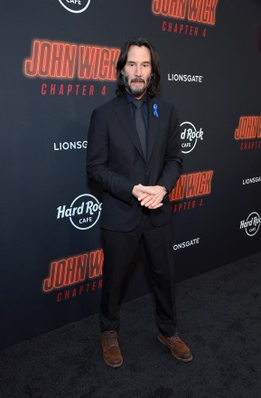 Keanu Reeves, Executive Producer
Lionsgate's 'John Wick: Chapter 4' film premiere, Los Angeles, California, USA - 20 Mar 2023