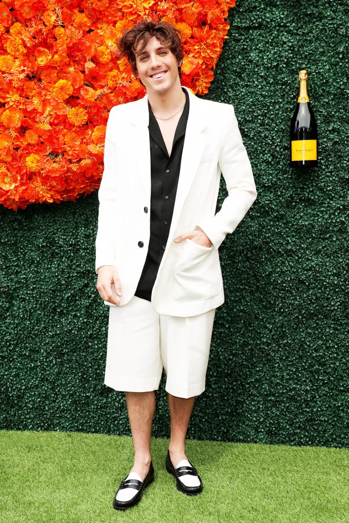 Lukas Gage at the Veuve Clicquot Polo Classic