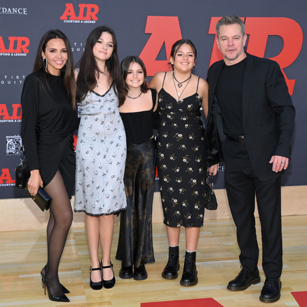 Matt Damon’s Kids All About His Four Daughters Hollywood Life