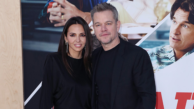matt damon supported by all daughters at air premiere ftr