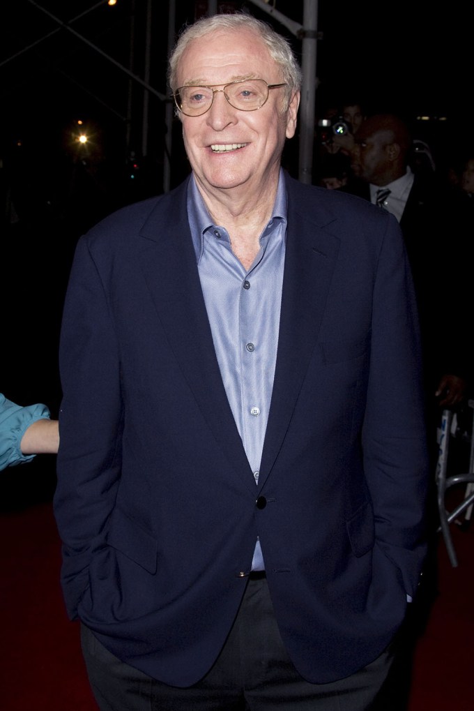 Michael Caine at the ‘Sleuth’ film premiere
