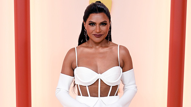 mindy kaling at the oscars with weight loss ss ftr