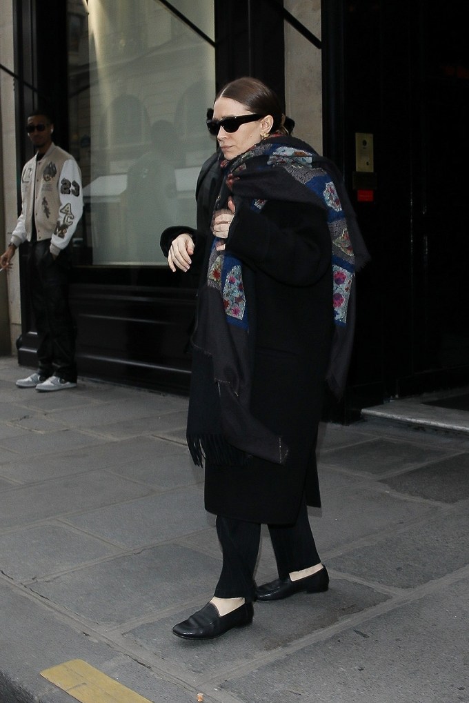Ashley Olsen At Paris Fashion Week