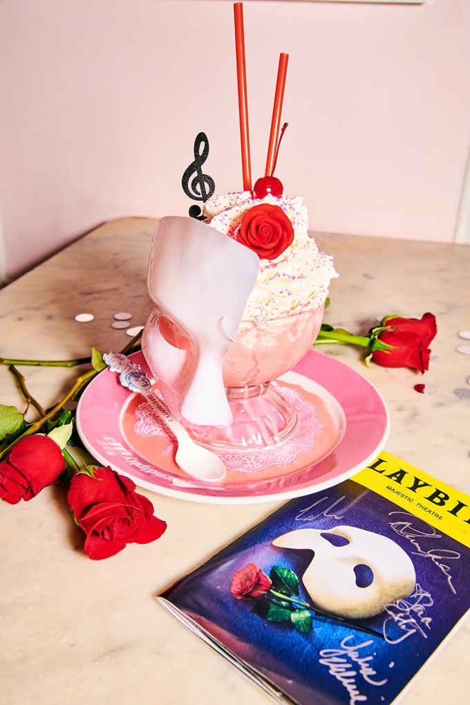 Phantom of the Opera Cast at Serendipity3 for New Dessert Collaboration