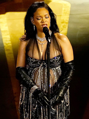 Watch Rihanna Perform “Lift Me Up” at 2023 Oscars