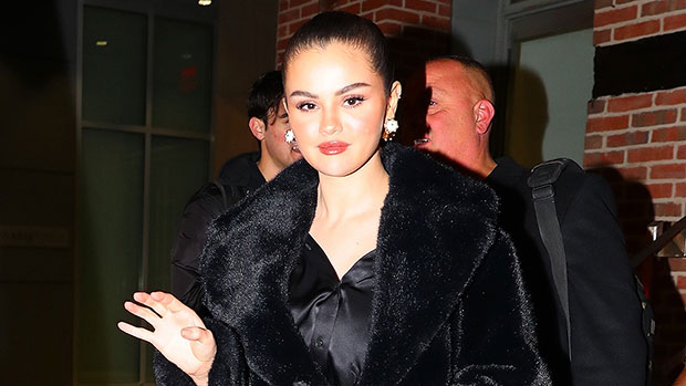 Selena Gomez Wows In Faux Fur Coat At Rare Beauty Event: Photos – Hollywood  Life