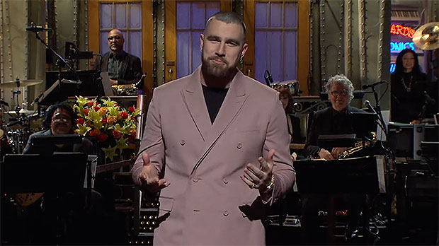 Travis Kelce Impersonates Patrick Mahomes In Hilarious ‘SNL’ Opening Monologue