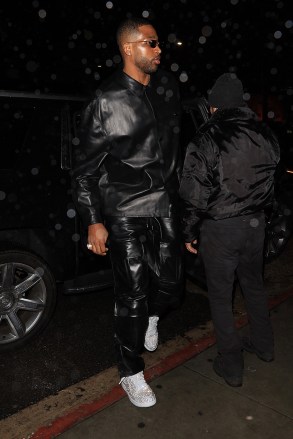 West Hollywood, CA  - Tristan Thompson arrives at Malika and Khadijah Haqq’s 40th birthday celebration at The Nice Guy in West Hollywood.

Pictured: Tristan Thompson

BACKGRID USA 10 MARCH 2023 

USA: +1 310 798 9111 / usasales@backgrid.com

UK: +44 208 344 2007 / uksales@backgrid.com

*UK Clients - Pictures Containing Children
Please Pixelate Face Prior To Publication*