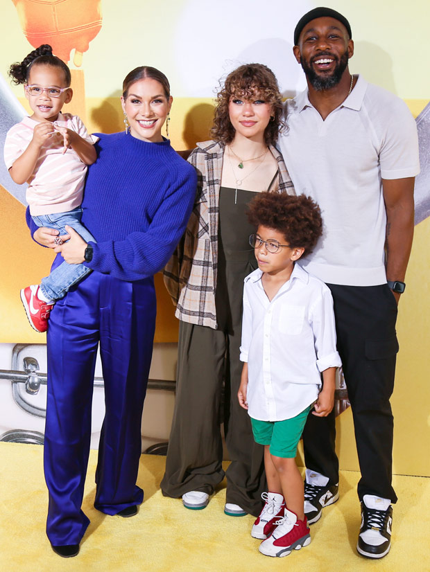 Stephen Boss, Allison Holker and family 