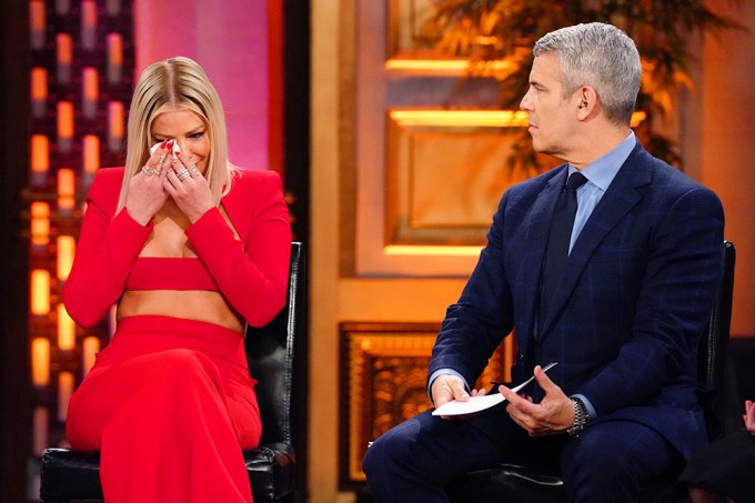 Ariana Madix Breaks Down In Tears with Andy Cohen