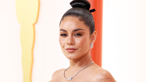 Oscars 2023: Vanessa Hudgens Rocks a Fabulous Updo and Chanel Gown