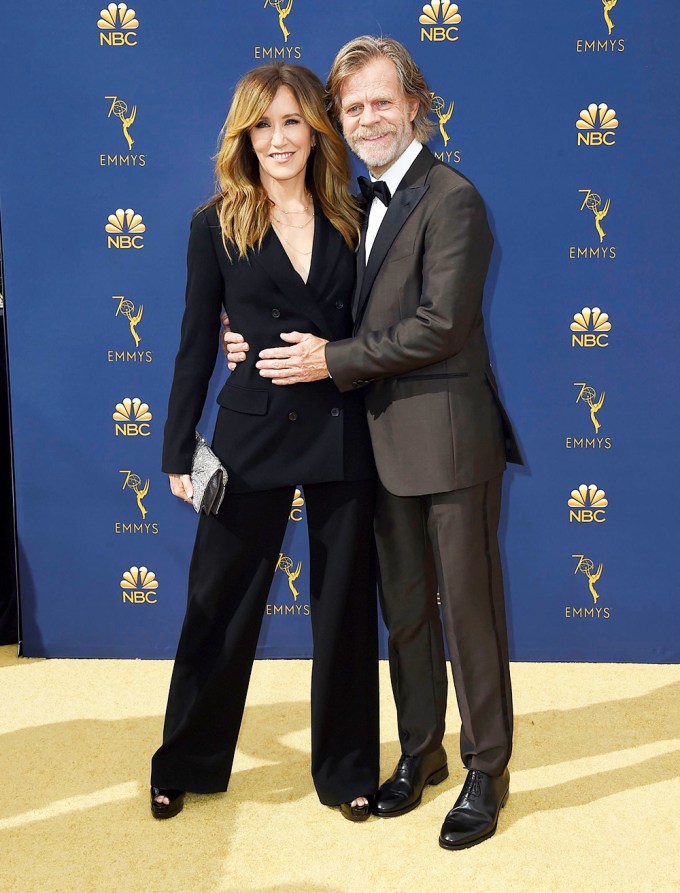 Felicity Huffman & William H. Macy At The 2018 Emmys