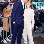 The Bachelor's Zach Shallcross seen kissing his new love at Good Morning America in New York City