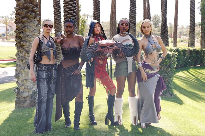 Blizzard Entertainment`s Fiercely Femme Gamers unleash their dark side at Coachella in Diablo IV-inspired garb