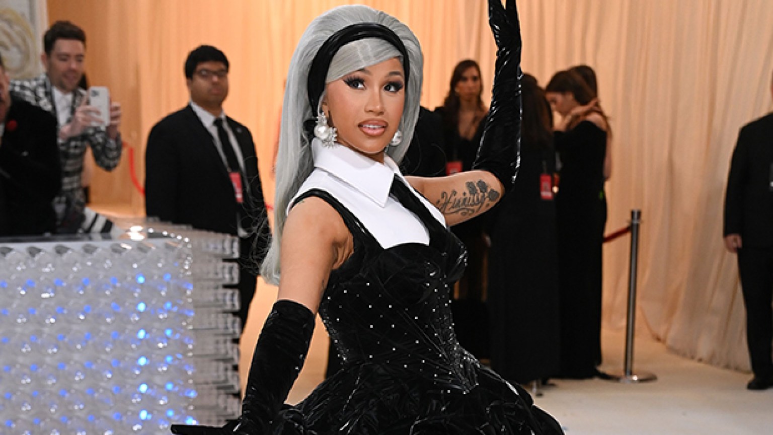 Cardi B Outdoes Everyone By Wearing 2 Different Dresses At 2023 Met