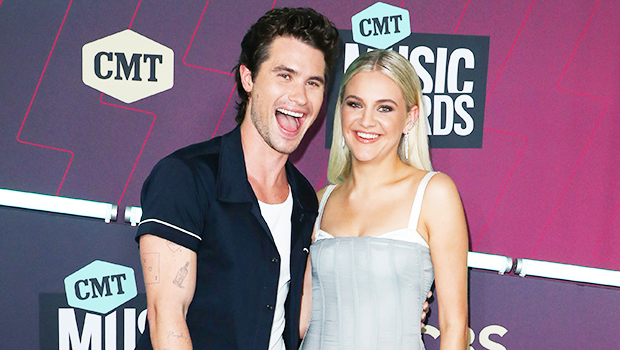 Kelsea Ballerini & Chase Stokes Make Red Carpet Debut As A Couple At CMT Awards