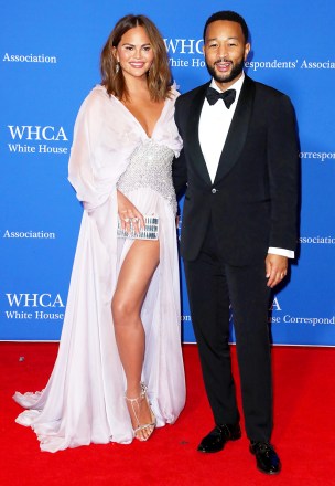 Chrissy Teigen and John Legend
2023 White House Correspondents' Association Dinner, Washington DC, USA - 29 Apr 2023