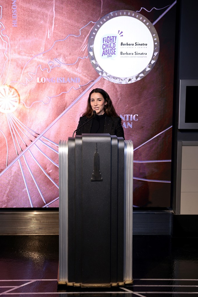 Aly Raisman Lights the Empire State Building in Honor of  National Childhood Abuse Prevention Month in Partnership with Barbara Sinatra’s Children’s Foundation