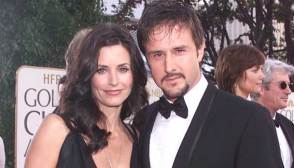david arquette friends courteney cox