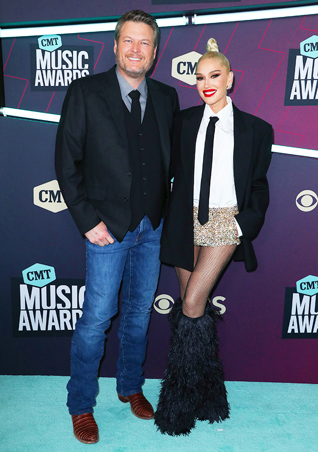 blake shelton gwen stefani cmt awrds 2023