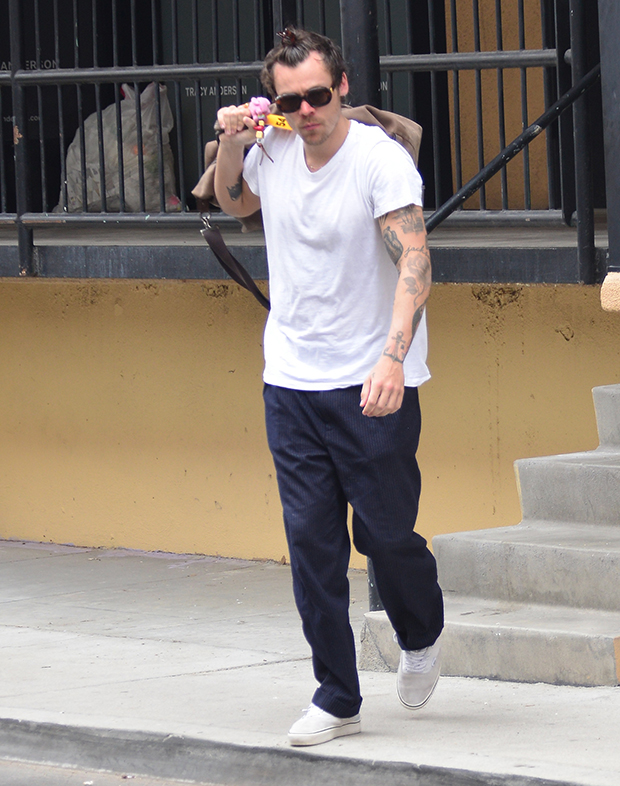 Harry Styles Spotted Leaving His Friday Workout, Hours After