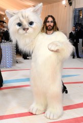 Jared Leto
The Metropolitan Museum of Art's Costume Institute Benefit, celebrating the opening of the Karl Lagerfeld: A Line of Beauty exhibition, Arrivals, New York, USA - 01 May 2023