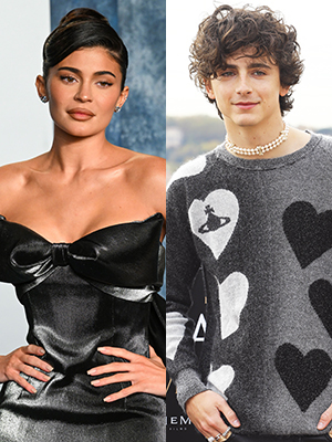 Timothée Chalamet and Kylie Jenner 