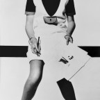 Mary Quant, British mod fashion designer. 1967.